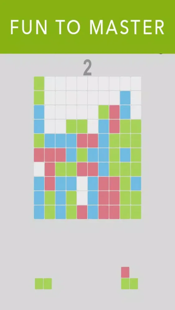Screenshot di New Fill Color brick game