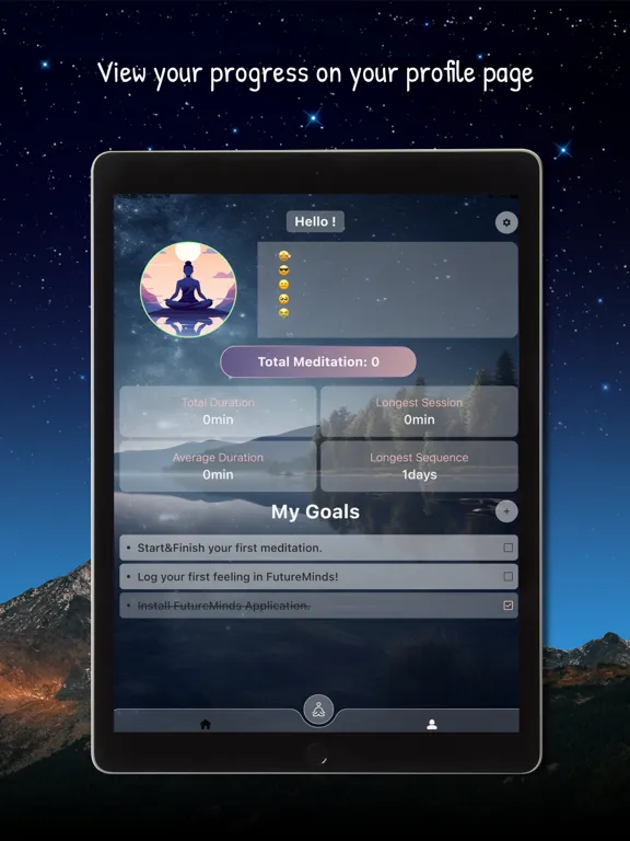 Capturas de tela do FutureMinds: AI & Sleep iPad 