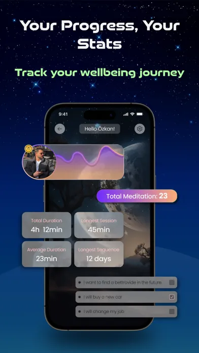 Capturas de tela do FutureMinds: AI & Sleep
