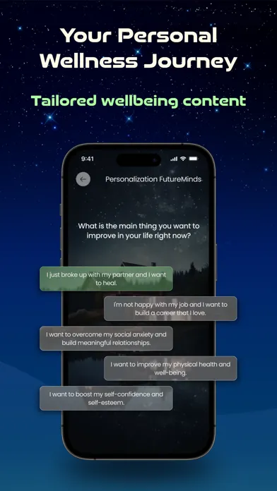 Capturas de tela do FutureMinds: AI & Sleep