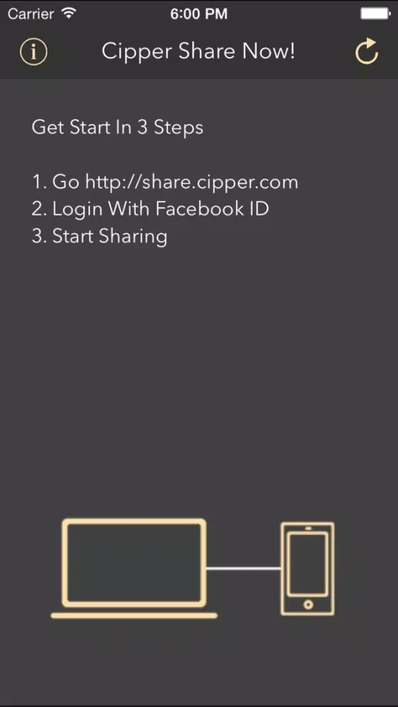 Capturas de pantalla de Share Now!
