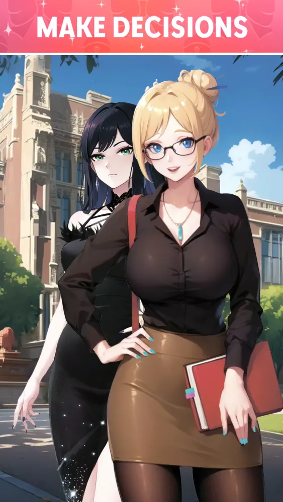 ภาพหน้าจอของ Anime Dating Sim: Waifu Love