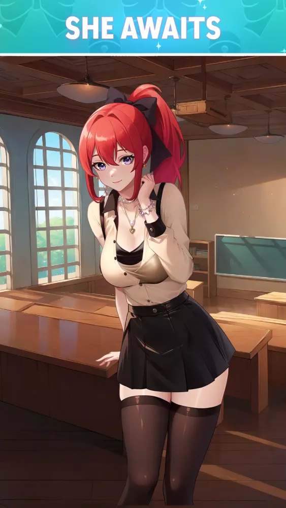 ภาพหน้าจอของ Anime Dating Sim: Waifu Love