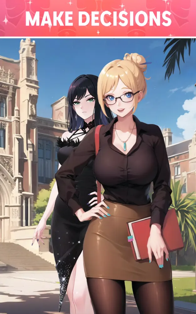 ภาพหน้าจอของ Anime Dating Sim: Waifu Love