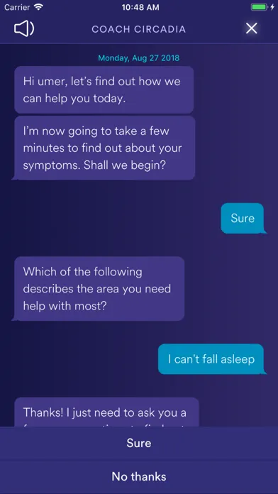 SleepCoach應用截圖