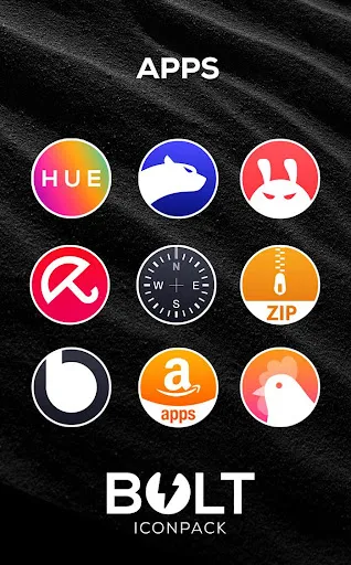BOLT Icon Pack スクリーンショット