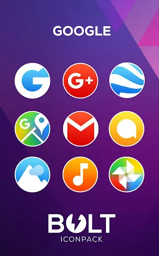 BOLT Icon Pack スクリーンショット