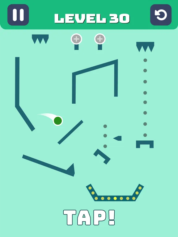 Tangkapan layar Circle Escape: Rescue The Ball iPad 