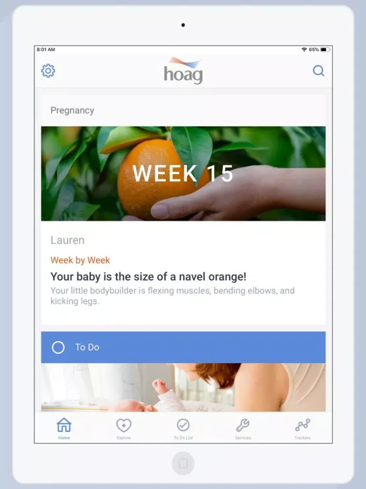 Circle by Hoag iPad  سکرین شاٹس