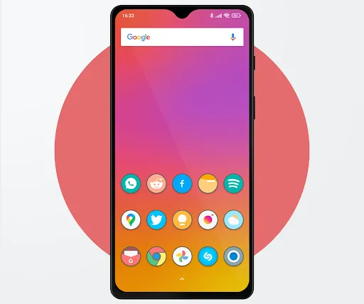 Flat Circle - Icon Pack应用截图