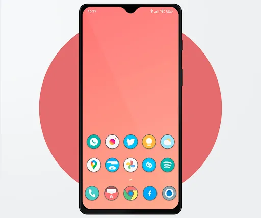 Flat Circle - Icon Pack应用截图