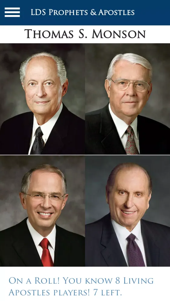 Captures d'écran de LDS Prophets & Apostles Lite
