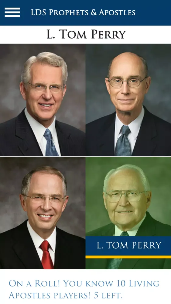 Captures d'écran de LDS Prophets & Apostles Lite
