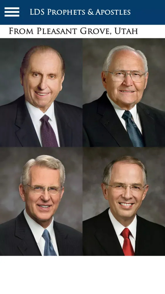 Captures d'écran de LDS Prophets & Apostles Lite