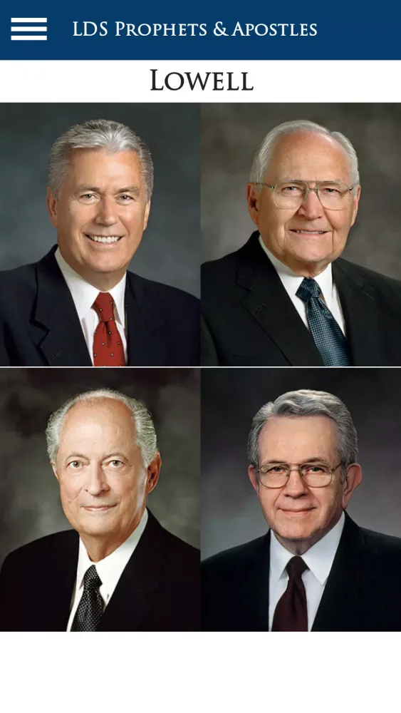 Captures d'écran de LDS Prophets & Apostles Lite