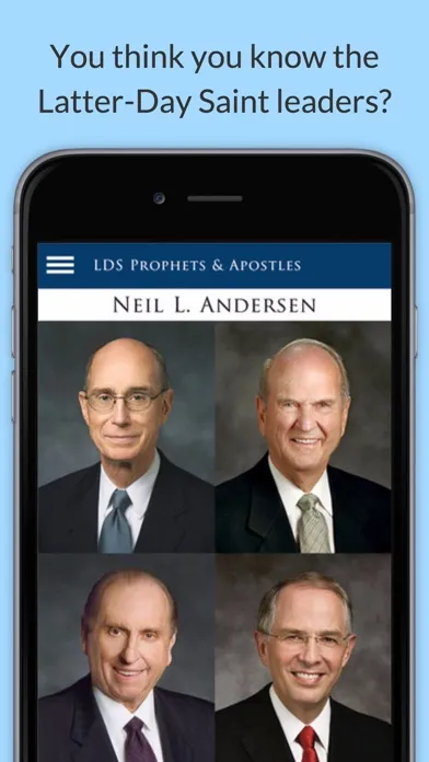 Capturas de pantalla de LDS Prophets and Apostles Pro