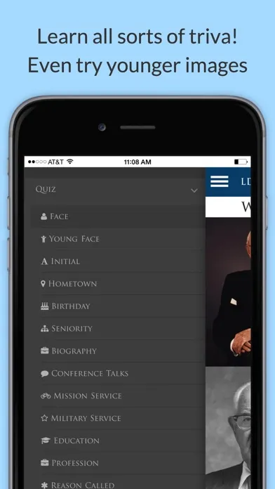 Capturas de pantalla de LDS Prophets and Apostles Pro