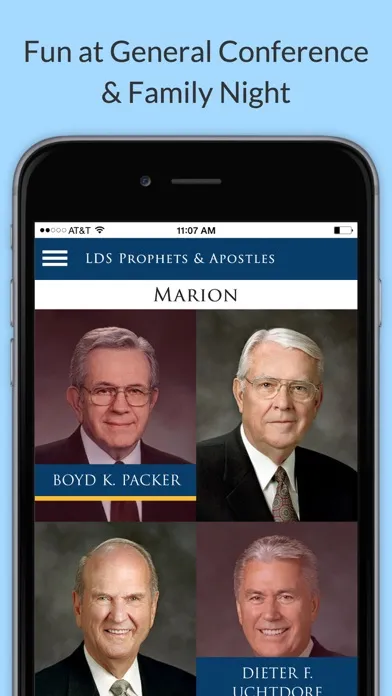 Capturas de pantalla de LDS Prophets and Apostles Pro