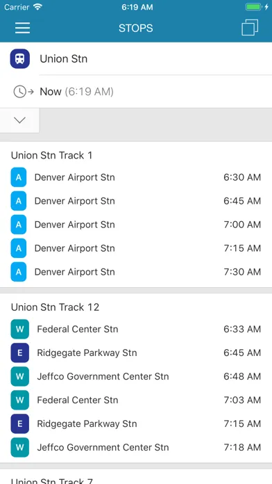 ezRide Denver - RTD Transit应用截图