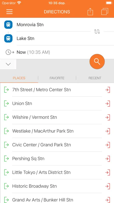 ezRide LA METRO - Transit سکرین شاٹس