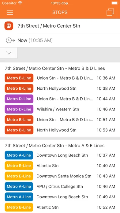 ezRide LA METRO - Transit سکرین شاٹس