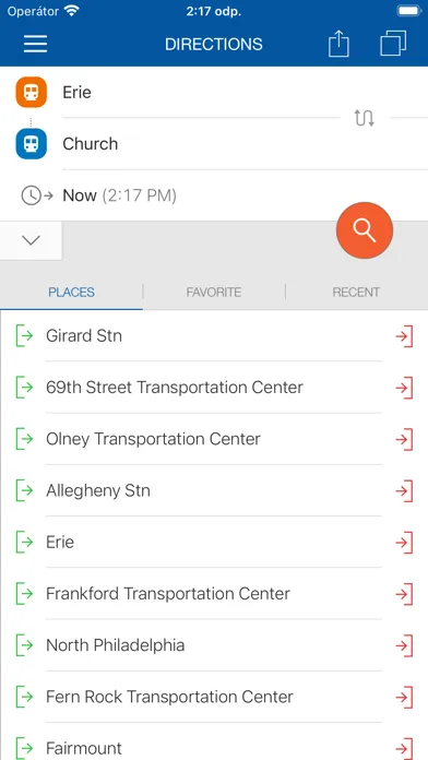 ezRide Philadelphia SEPTA स्क्रीनशॉट