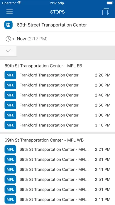 ezRide Philadelphia SEPTA स्क्रीनशॉट