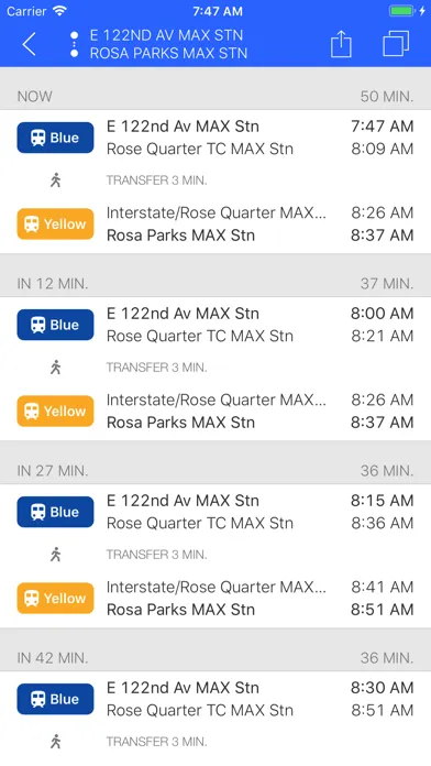 تصاویر ezRide Portland TriMet Transit