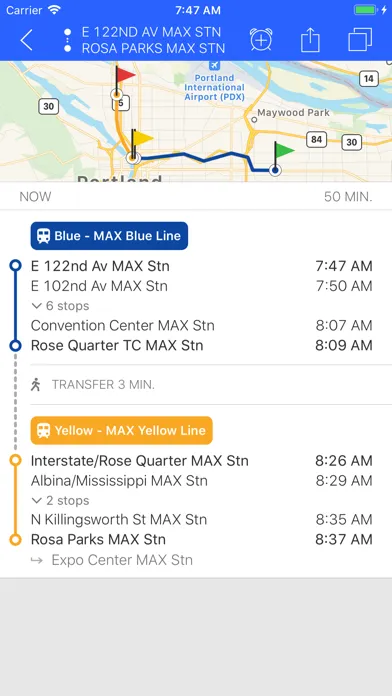 تصاویر ezRide Portland TriMet Transit