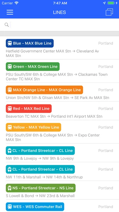 تصاویر ezRide Portland TriMet Transit