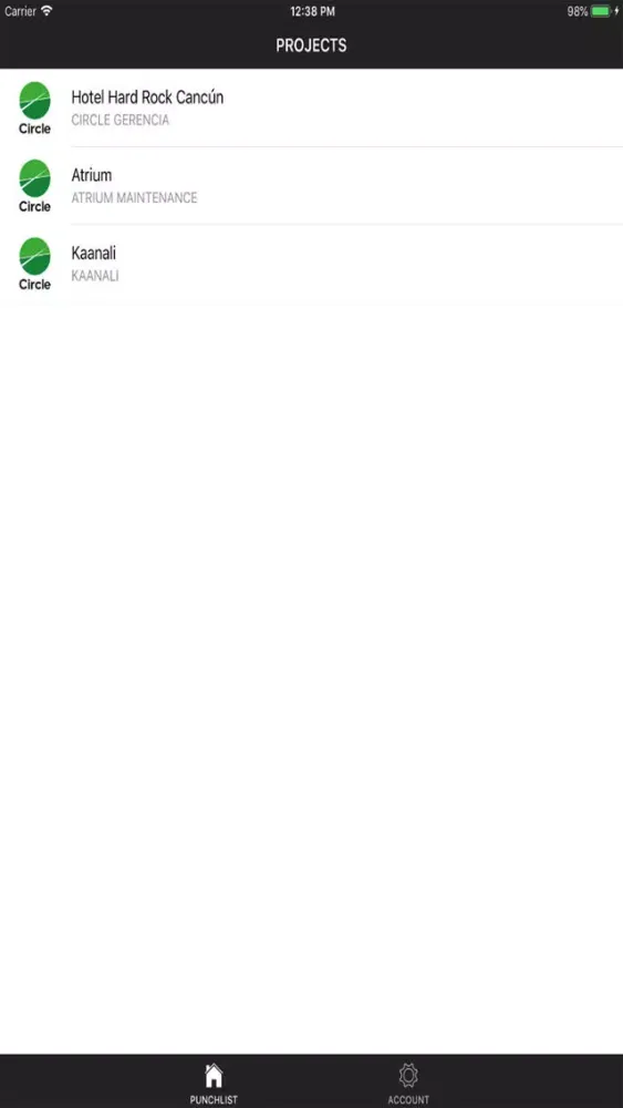Circle Punch List স্ক্রিনশট