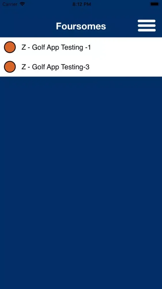 Drexel Golf Event App سکرین شاٹس