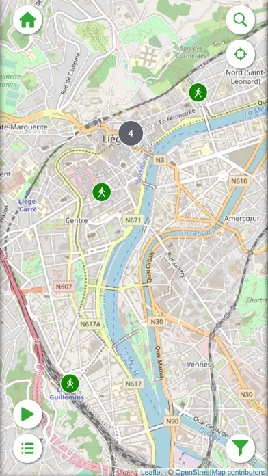 Скриншоты Walks through Liège