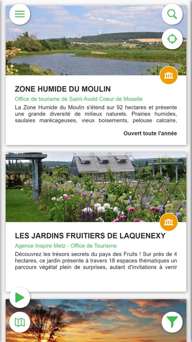 Captures d'écran de Balades en Moselle