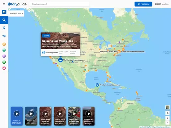 Tangkapan skrin Storyguide : visitez le monde iPad 