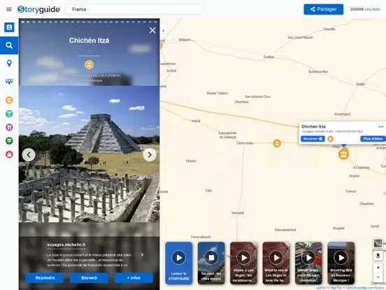 Tangkapan skrin Storyguide : visitez le monde iPad 