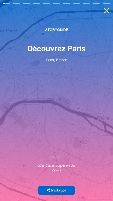 Tangkapan skrin Storyguide : visitez le monde