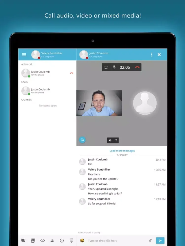 Capturas de tela do Smart UC iPad 