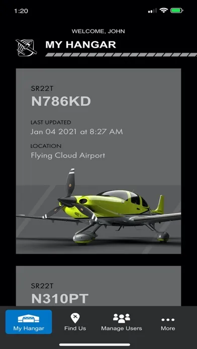Cirrus IQ سکرین شاٹس
