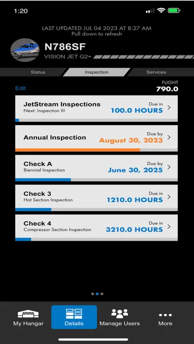 Cirrus IQ سکرین شاٹس