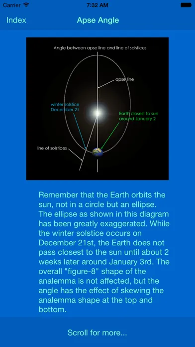 Zrzuty ekranu Analemma