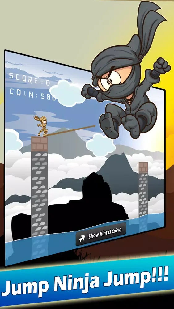 Jump Ninja Jump - Pillars 스크린샷
