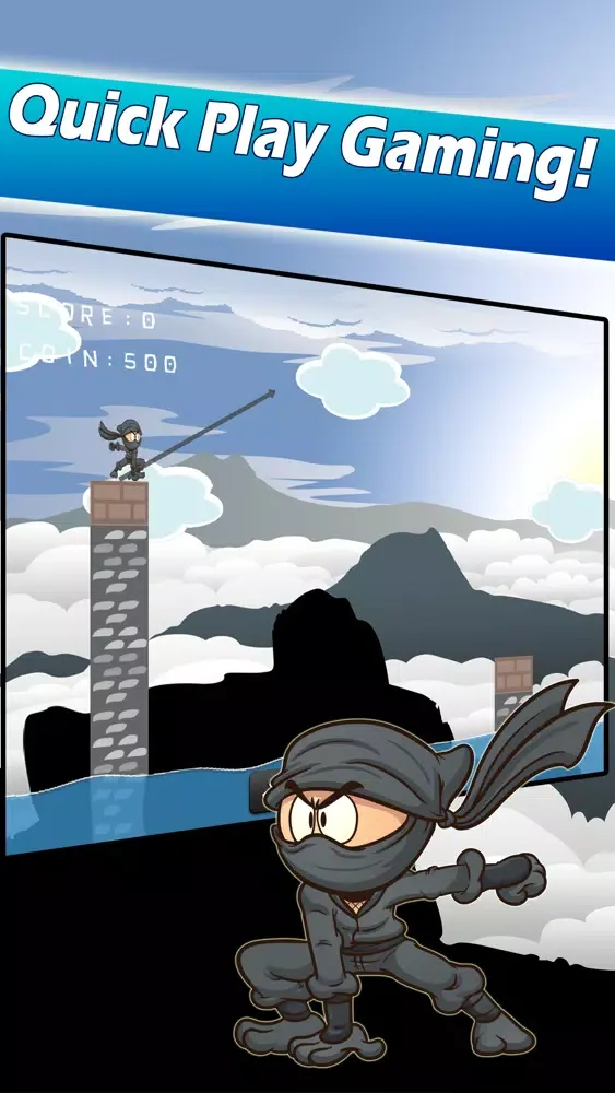 Jump Ninja Jump - Pillars 스크린샷