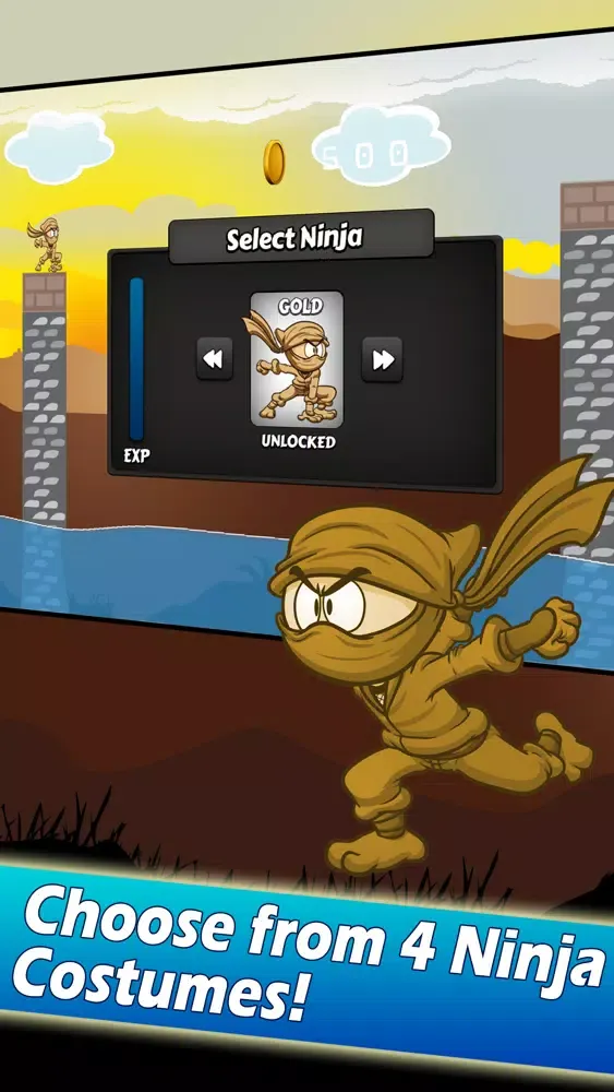 Jump Ninja Jump - Pillars 스크린샷