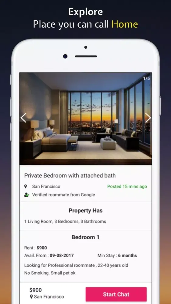 Cirtru: Roommate & Room Finder سکرین شاٹس