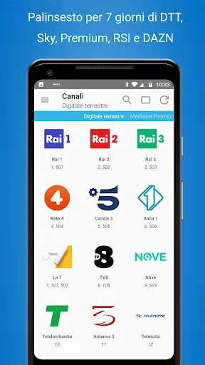 TV Listings Italy - CisanaTV+ Screenshots