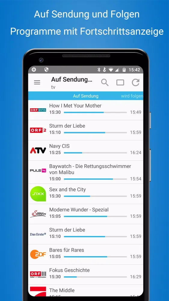 TV Listings AT - Cisana TV+ Screenshots