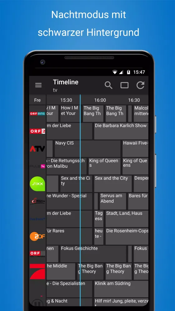 TV Listings AT - Cisana TV+ Screenshots