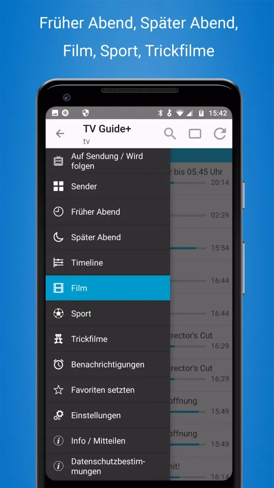 TV Listings AT - Cisana TV+ Screenshots