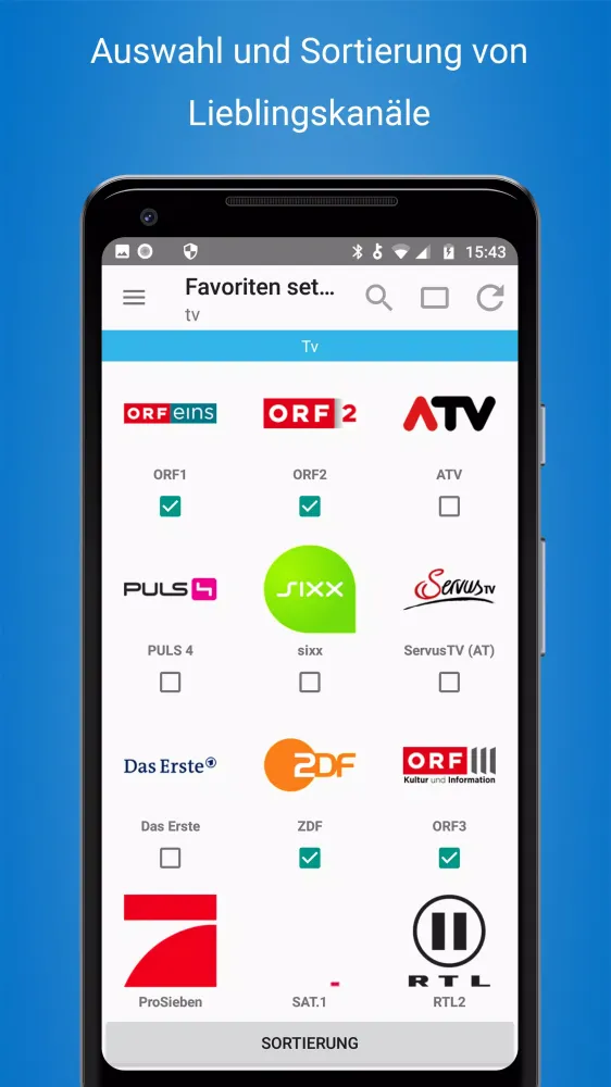 TV Listings AT - Cisana TV+ Screenshots